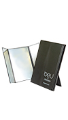 beU By ORGANO 3-Fold Table Mirror