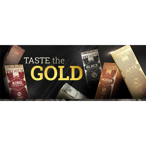 Organo Coffee Product Horizontal Banner