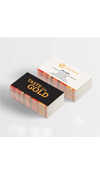 Gold Organo Business Card (2 side) English Pack of 200