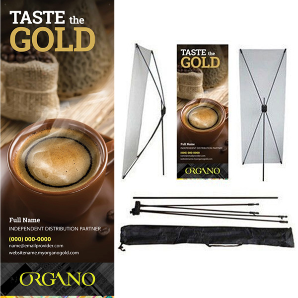 XPersonalized - Taste The Gold Cup VBanner English