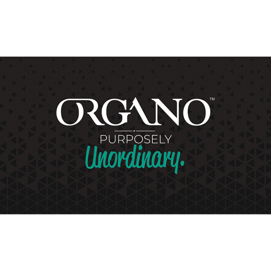 Organo Purposely Unordinary Black Business Card English 200