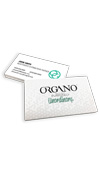 Organo Purposely Unordinary White Business Card English 200