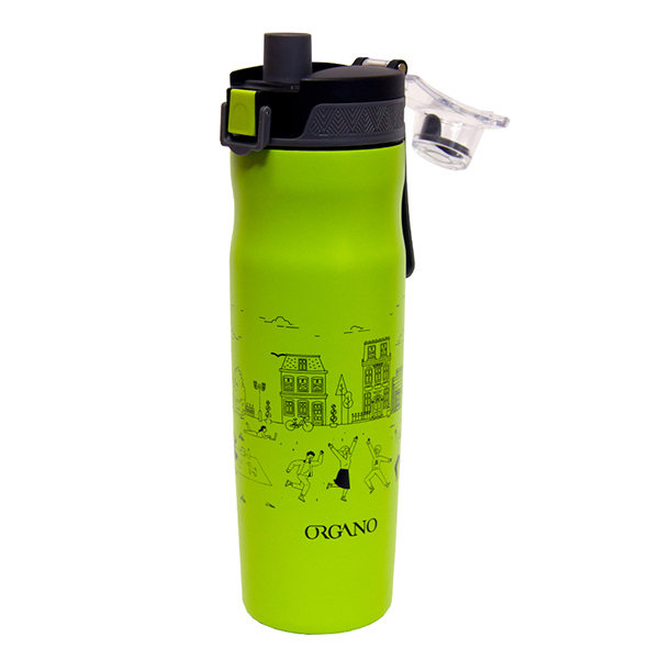 Organo Fun Time SS Bottle - Neon