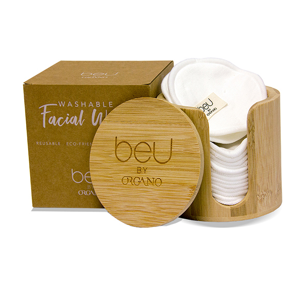 beU Reusable Facial Wipes Set