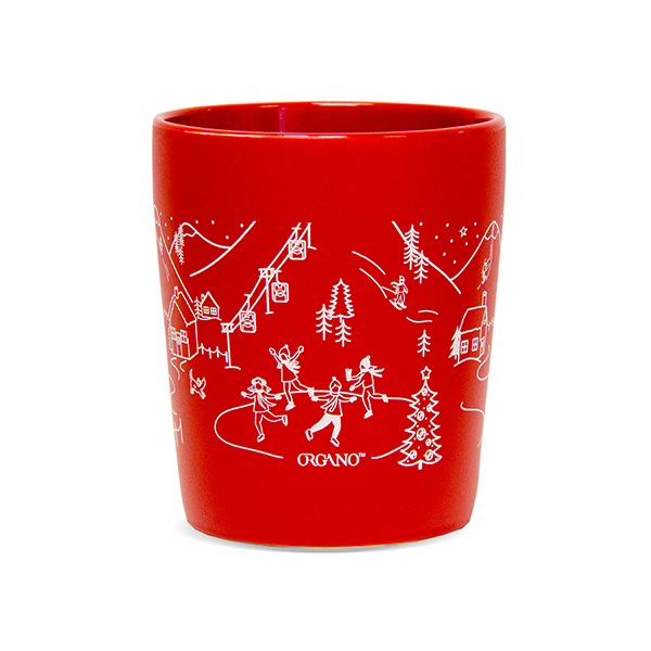 Organo Winter Wonderland Mug - Red