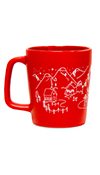 Organo Winter Wonderland Mug - Red