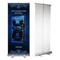 Roll Up - Organo Royal Taste The Perfect Blend Banner