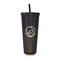 OG Logo Light Black Holographic 24 oz. Tumbler