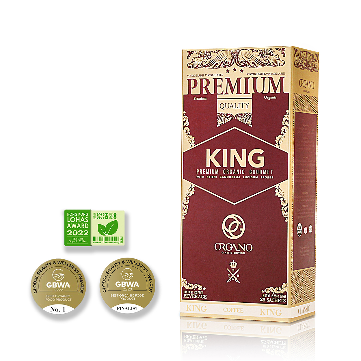 Premium Gourmet Organic King of Coffee