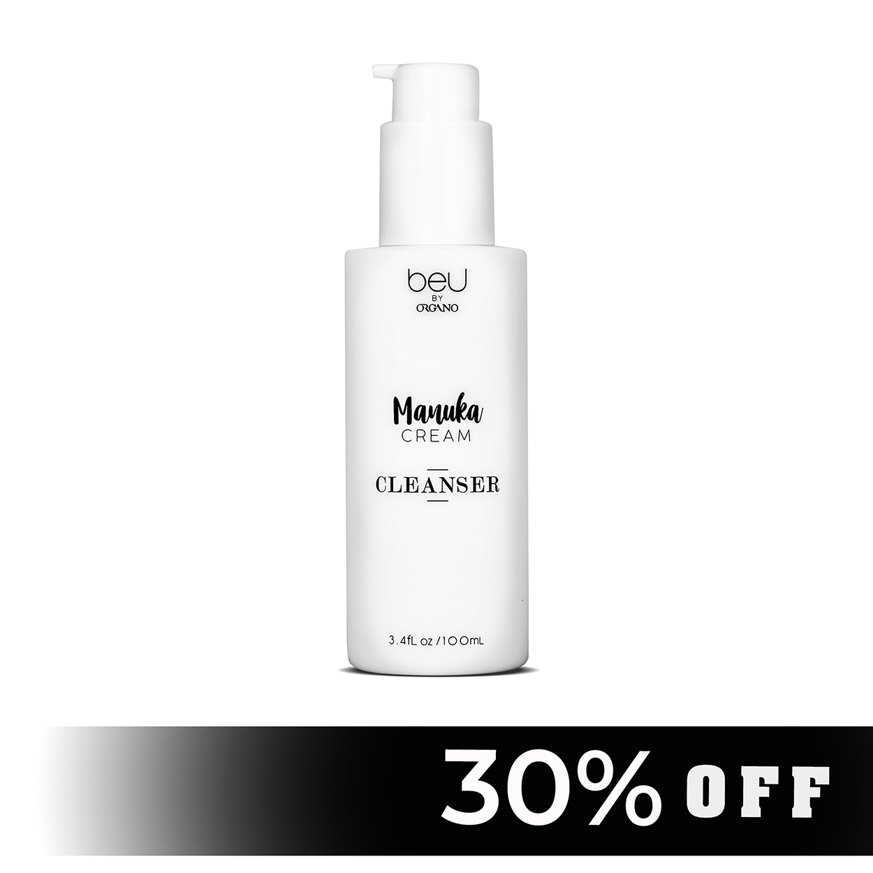 beU by ORGANO Manuka Cream Cleanser 3.4 fl.oz./ 100mL