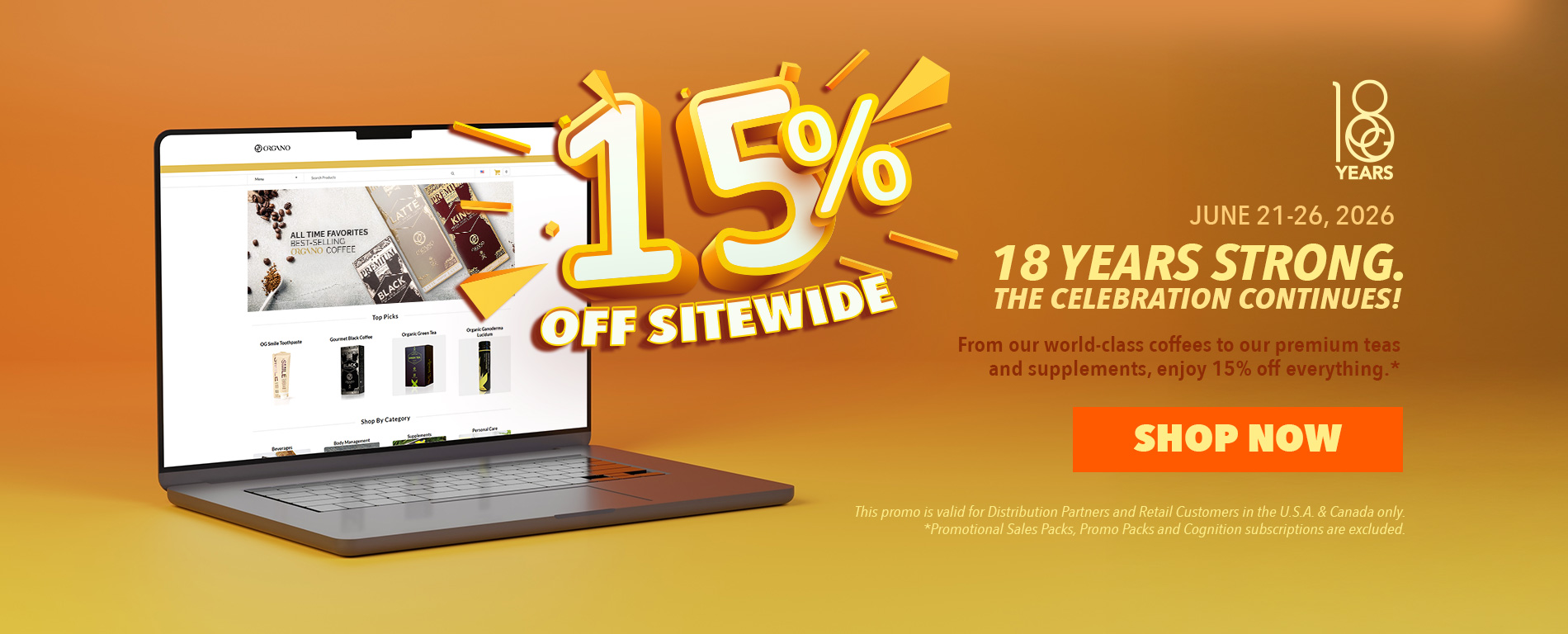 15% OFF ENG USA